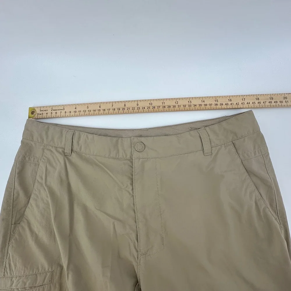 The North Face Mens Horizon 2.0 Convertible Hiking Pants Khaki Tan 36 NF0A2UNB
